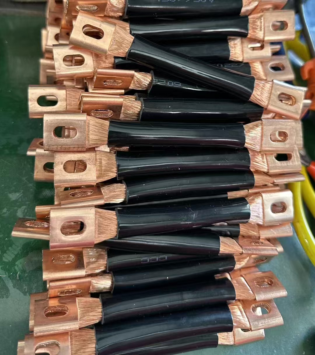 Rubber thread protector